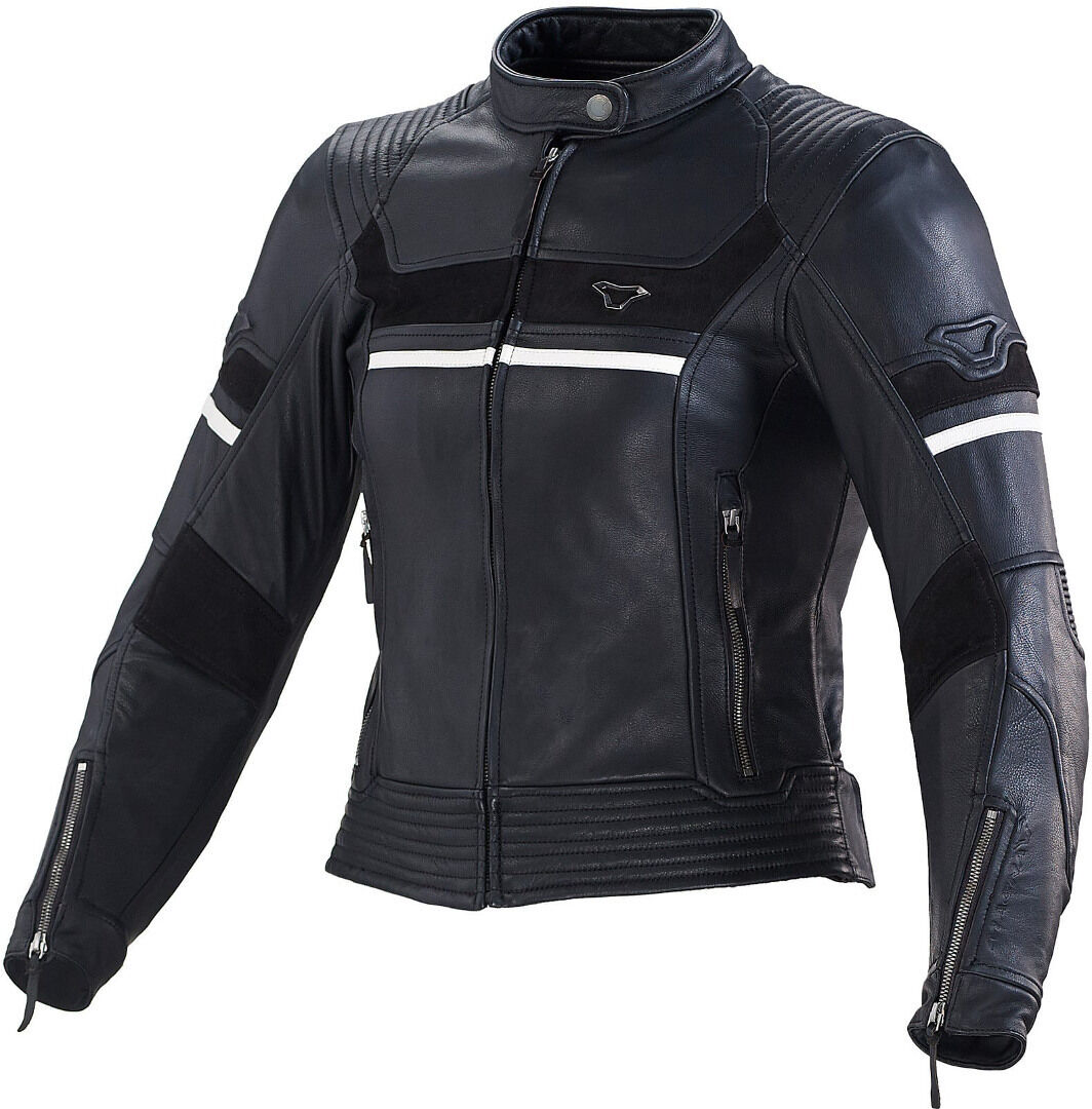 Macna Daisy Damen Motorrad Lederjacke 40 Schwarz