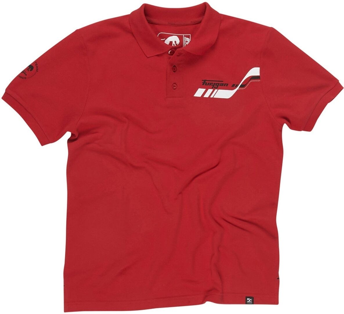 Furygan X-Wings Poloshirt M Rot