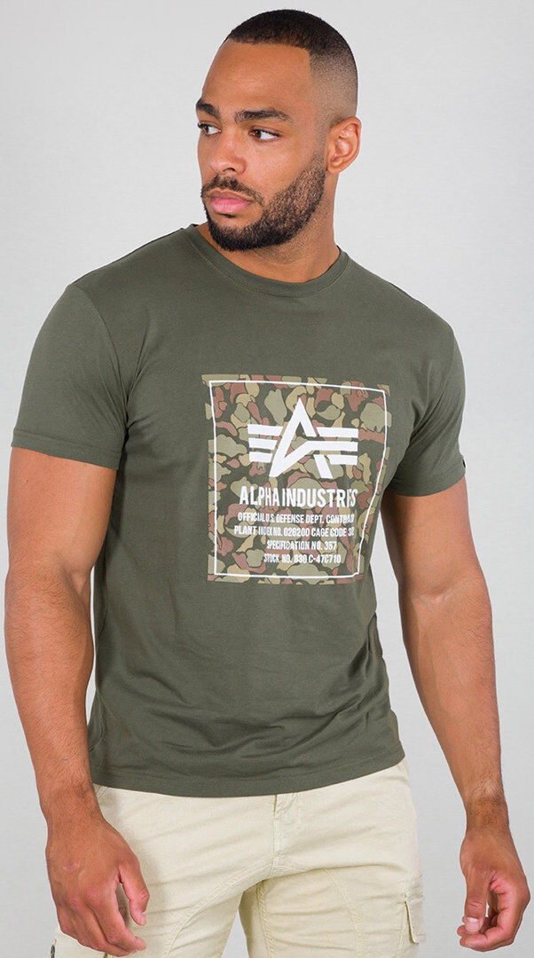 Alpha Industries Camo Block T-Shirt 2XL Grün