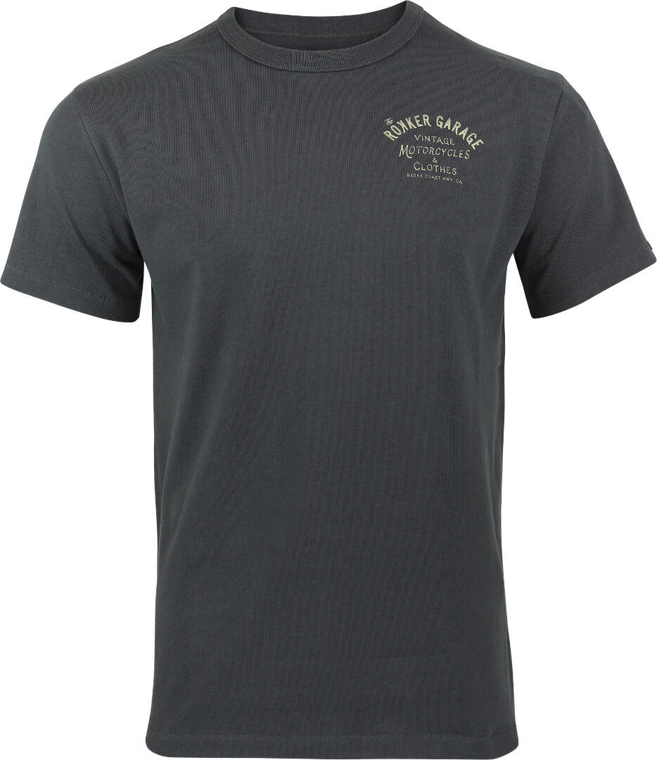Rokker Garage T-Shirt S Schwarz Grau