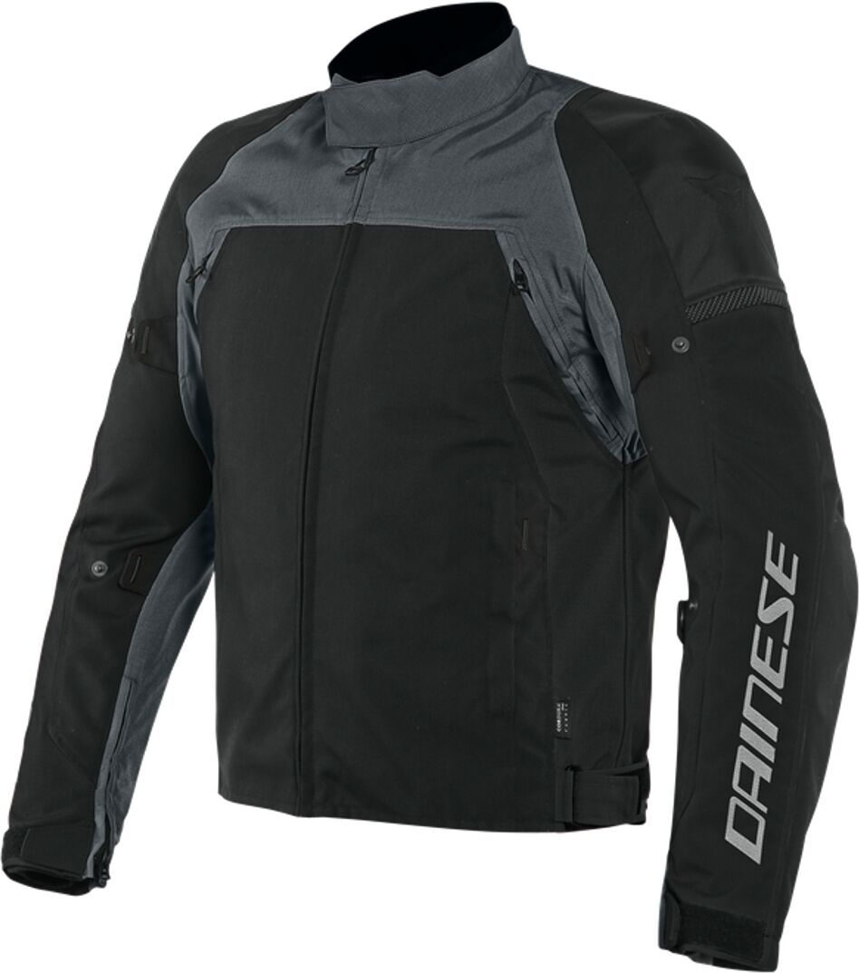 Dainese Speed Master D-Dry Motorrad Textiljacke 48 Schwarz Grau