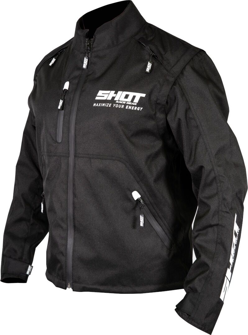 Shot Contact Assault Motocross Jacke XL Schwarz Weiss