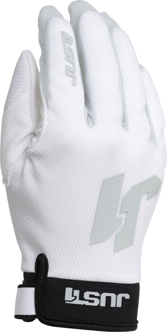 Just1 J-Flex Jugend Motocross Handschuhe M Weiss