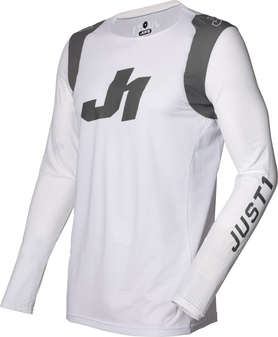 Just1 J-Flex Motocross Jersey 2XL Weiss
