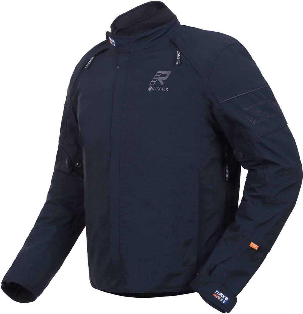 Rukka R-EX Motorrad Textiljacke 62 Schwarz