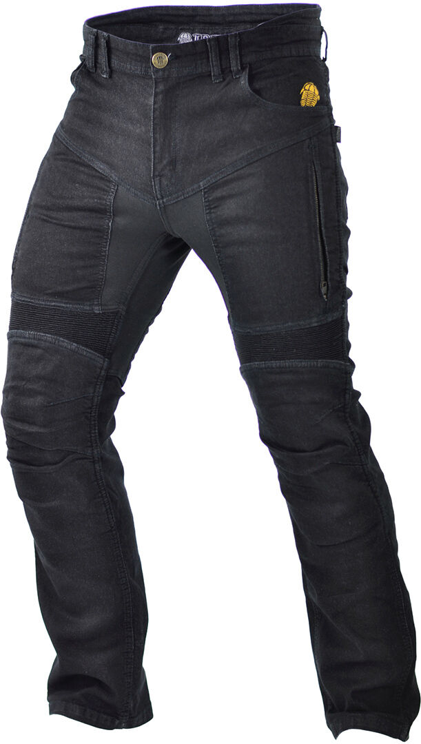 Trilobite 661 Parado Slim Motorradjeans 38 Schwarz