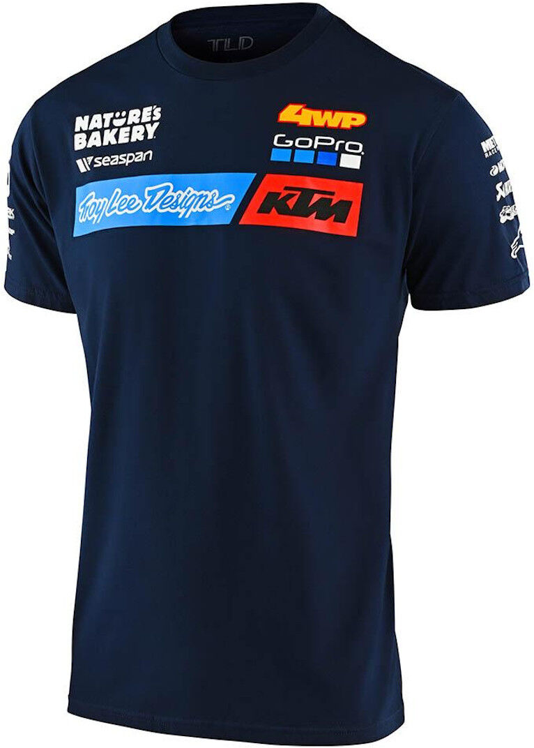 Troy Lee Designs Team KTM T-Shirt S Blau