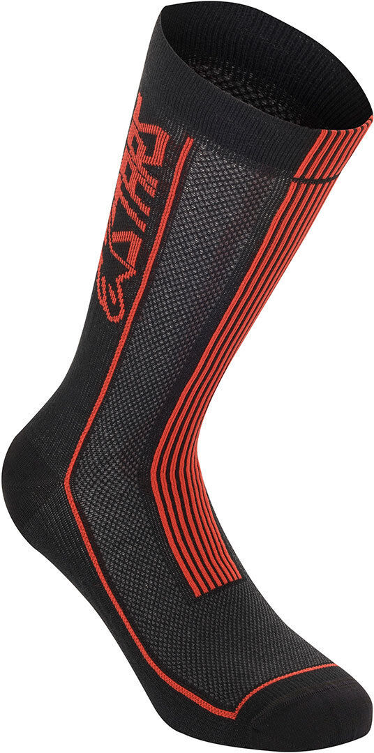 Alpinestars Summer 22 Socken S Schwarz Rot