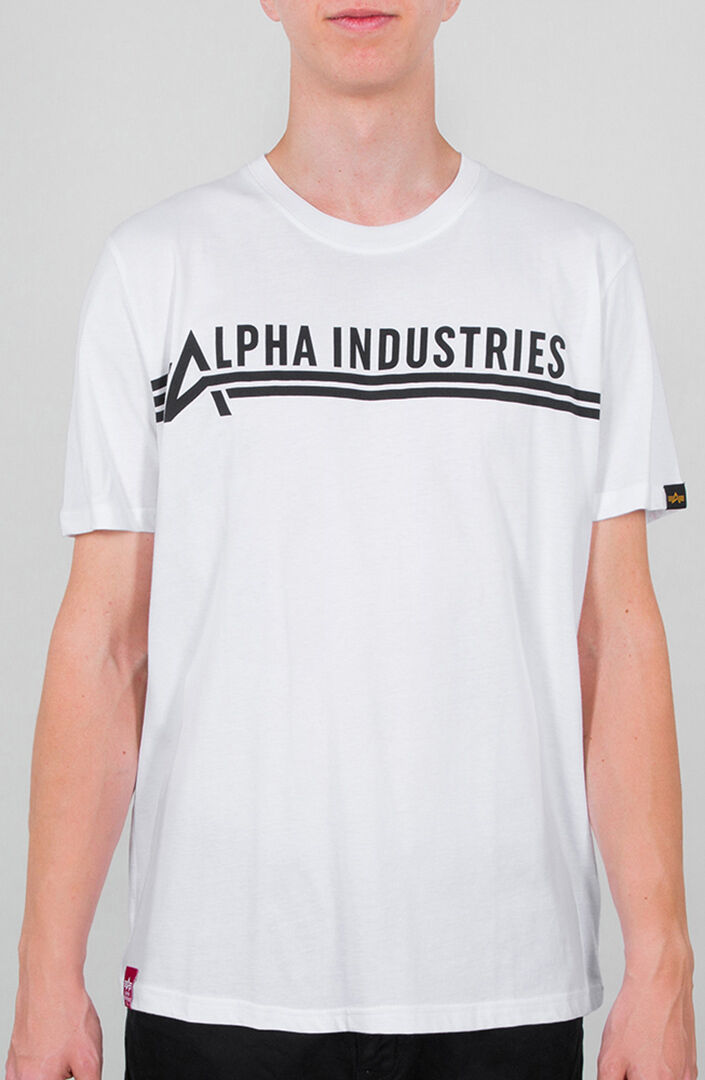 Alpha Industries T-Shirt 2XL Schwarz Weiss