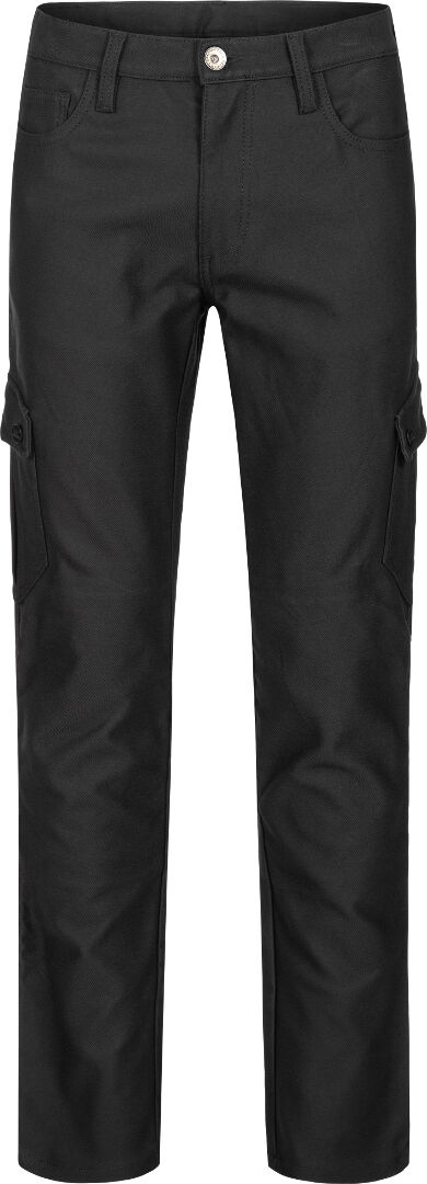 Rokker Black Jack Slim Motorrad Textilhose 36 Schwarz