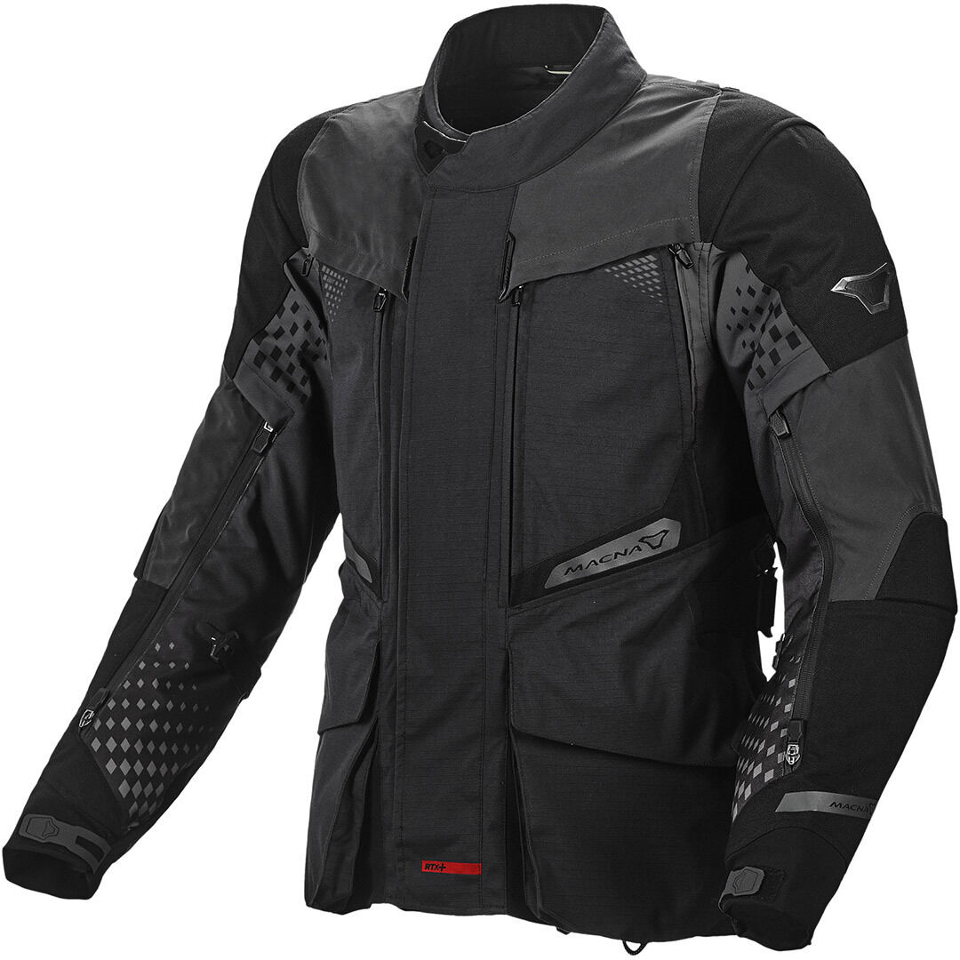 Macna Fusor Motorrad Textiljacke 2XL Schwarz