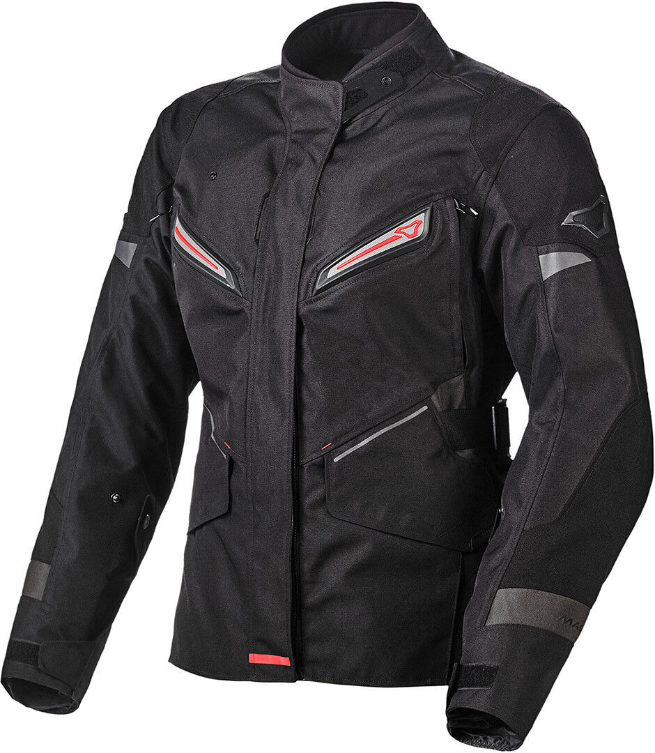 Macna Sonar Damen Motorrad Textiljacke XL Schwarz