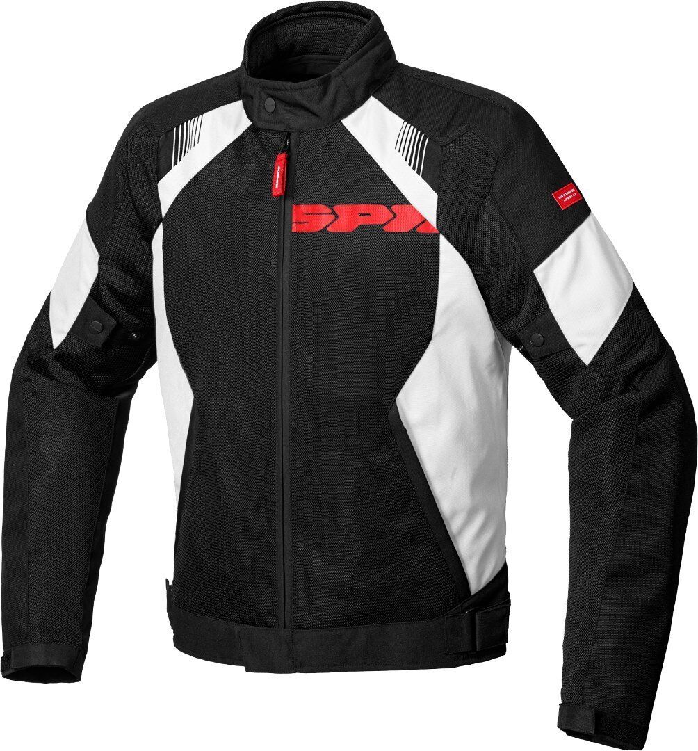 Spidi Flash Evo Net WindOut Motorrad Textiljacke L Schwarz Weiss