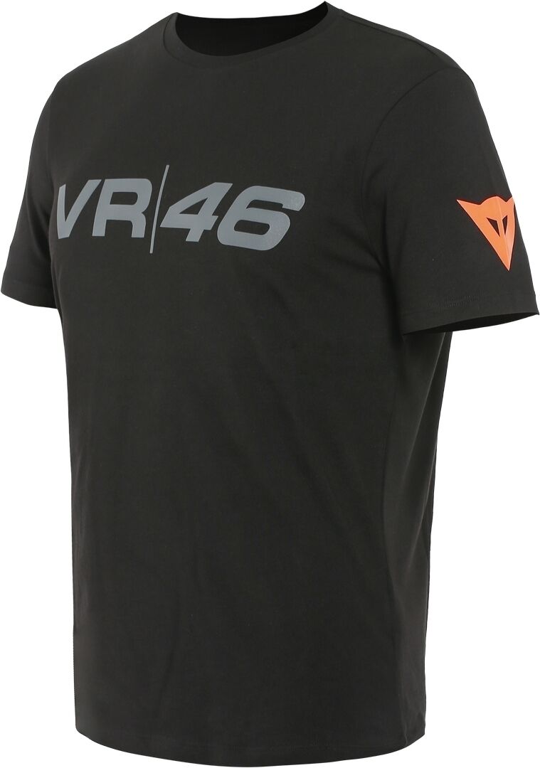 Dainese VR46 Pit Lane T-Shirt L Schwarz Gelb