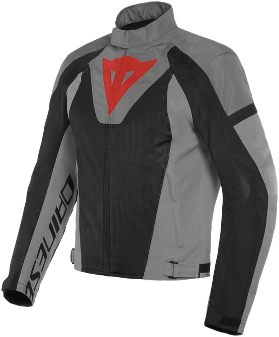 Dainese Levante Air Tex Motorrad Textiljacke 54 Schwarz Grau