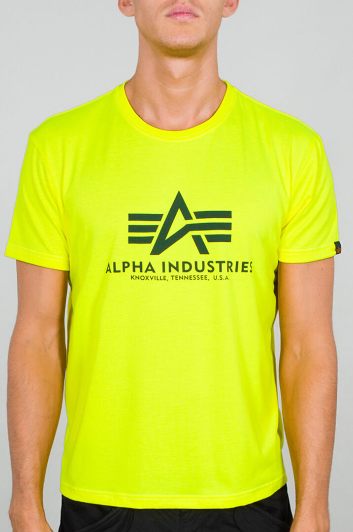 Alpha Industries Basic Neon T-Shirt L Gelb