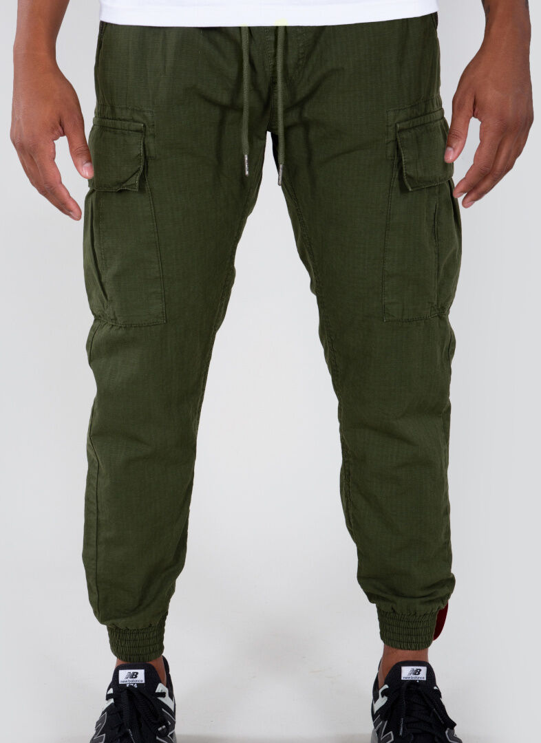 Alpha Industries Ripstop Jogger Hose M Grün