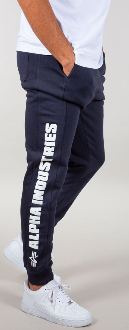 Alpha Industries Inlay Rubber Jogginghose S Schwarz