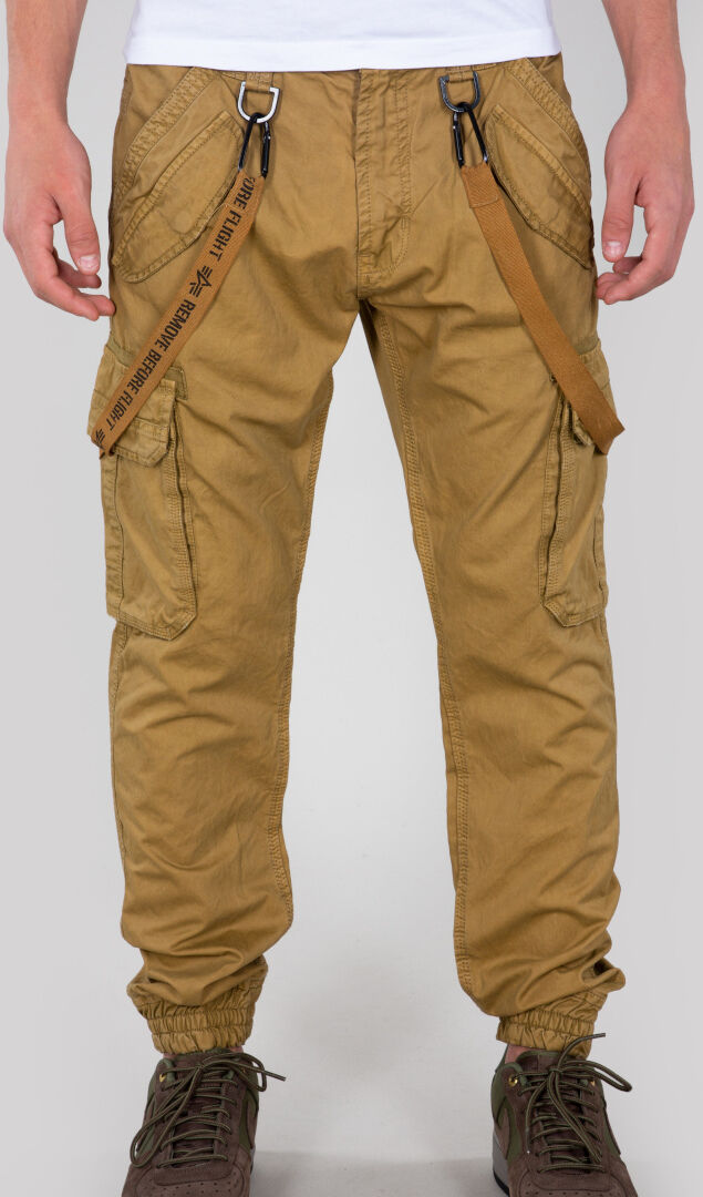 Alpha Industries Utility Hose 32 Grün Braun