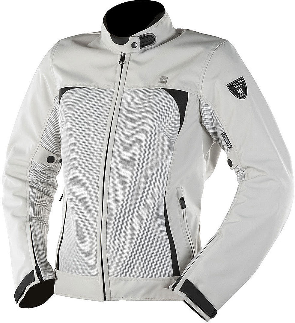 VQuattro Design Tarah Damen Motorrad Textiljacke XS Beige