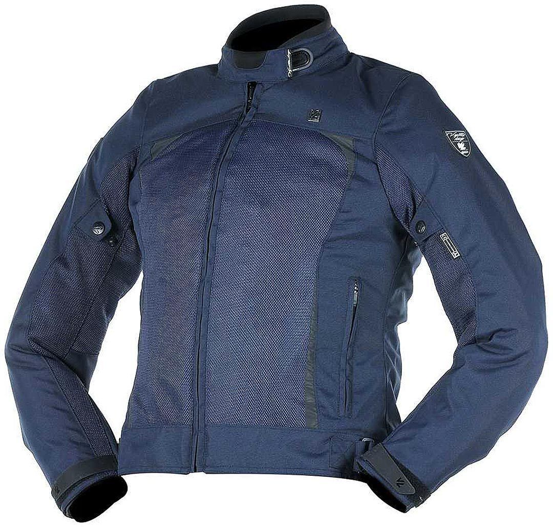 VQuattro Design Tarah Damen Motorrad Textiljacke XL Blau