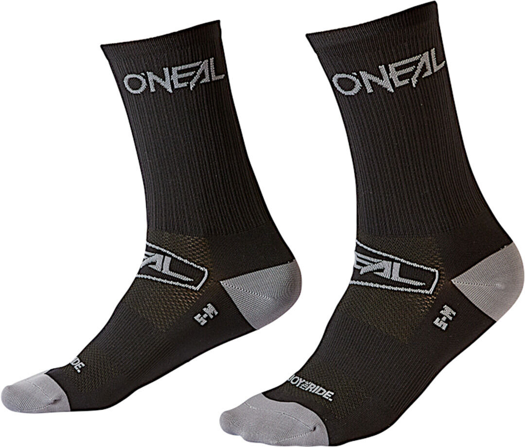 Oneal Icon V.22 MTB Socken 39 42 Schwarz Grau