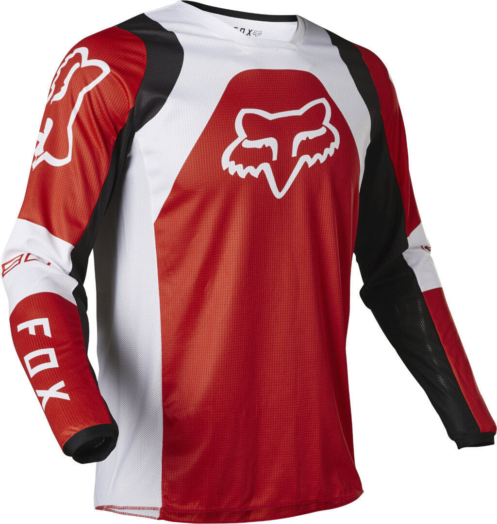 FOX 180 Lux Motocross Jersey L Rot