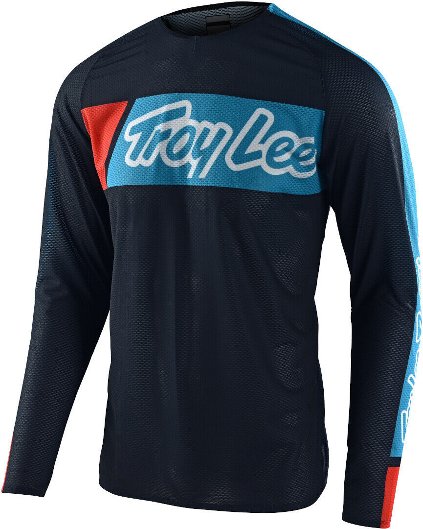 Troy Lee Designs SE Pro Air Vox Motocross Jersey S Blau