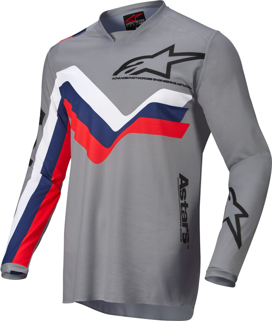 Alpinestars Racer Braap Motocross Jersey 2XL Grau