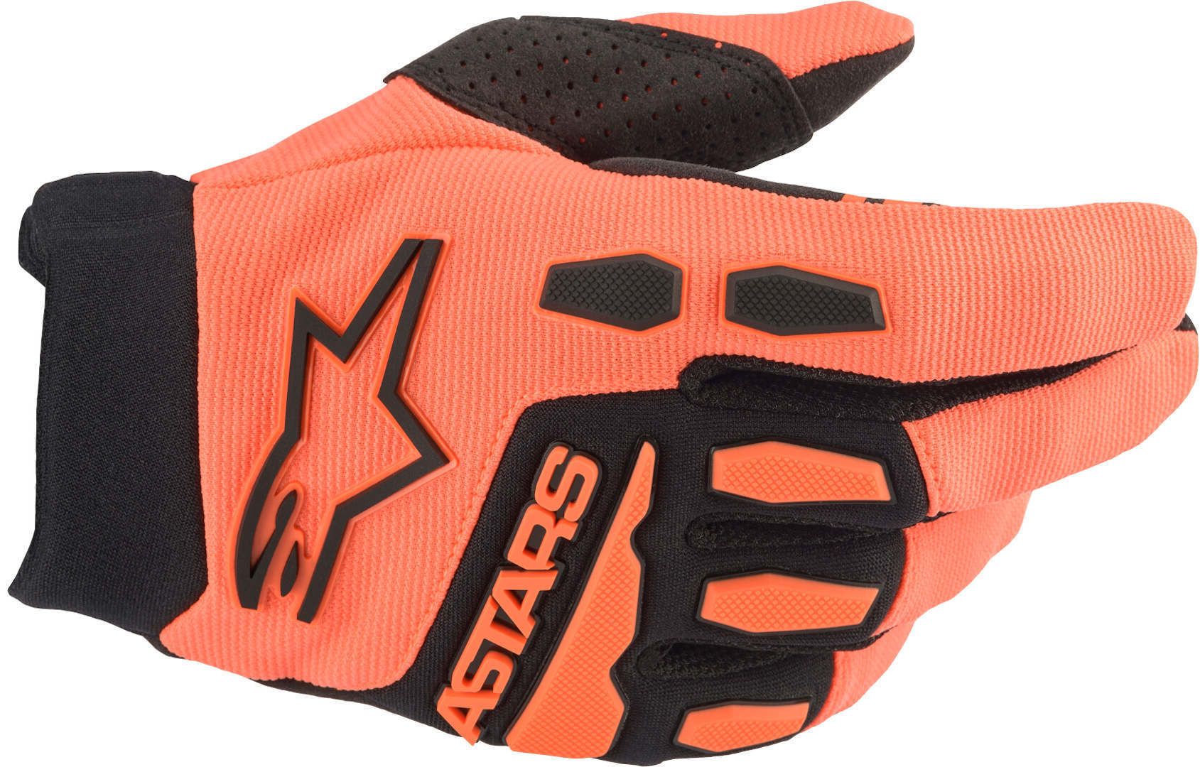 Alpinestars Full Bore Jugend Motocross Handschuhe L Schwarz Orange