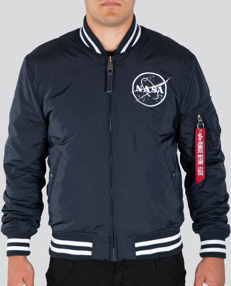 Alpha Industries NASA College TT Jacke 3XL Blau