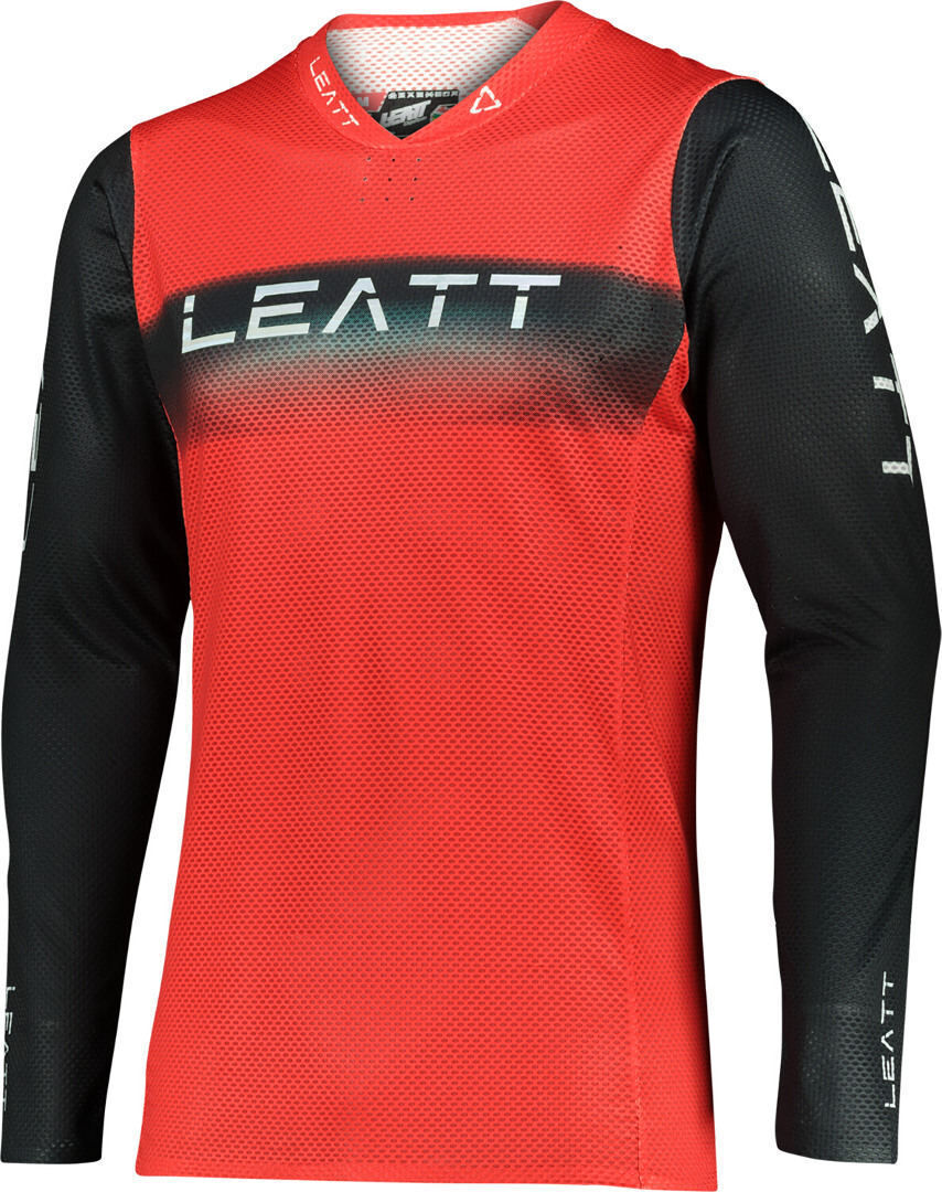 Leatt Moto 5.5 Ultraweld Digital Motocross Jersey 2XL Rot