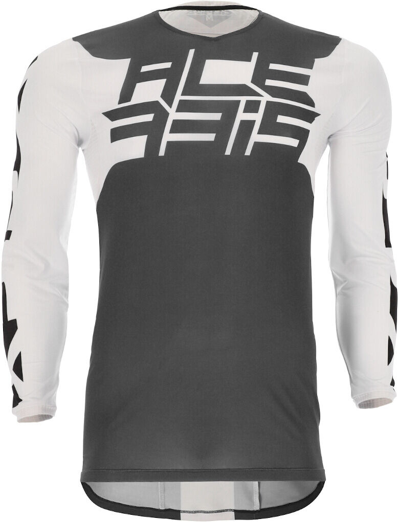 Acerbis J-Flex 2 Motocross JerseyMotocross Jersey 2XL Schwarz Grau Weiss