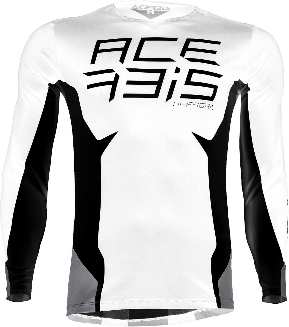 Acerbis MX J-Track 3 Motocross Jersey 3XL Schwarz Weiss