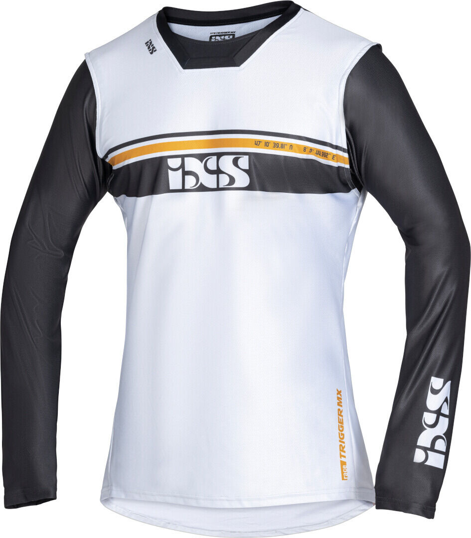 IXS Trigger 2.0 Motocross Jersey L Grau Weiss