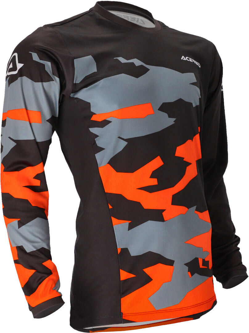 Acerbis X-Duro Winter Motocross Jersey XL Schwarz Orange