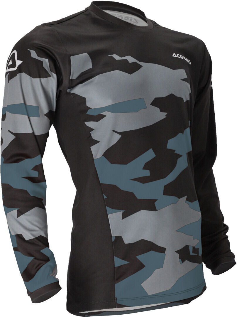 Acerbis X-Duro Winter Motocross Jersey 2XL Schwarz Grau