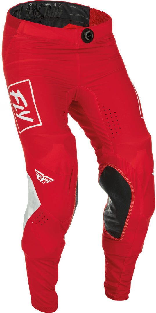 Fly Racing Lite Motocross Hose 38 Weiss Rot