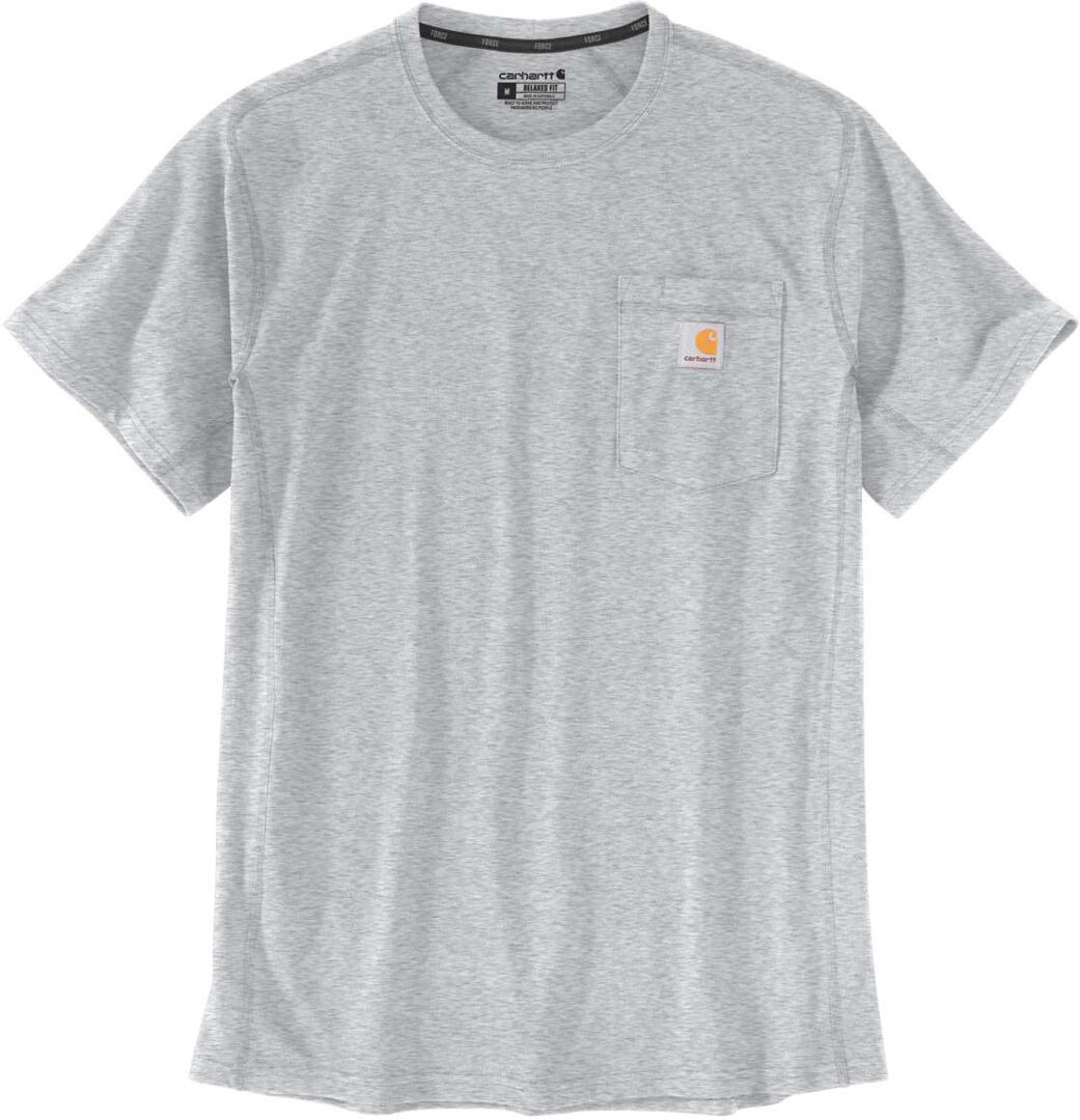 Carhartt Force Relaxed Fit Midweight Pocket T-Shirt S Grau