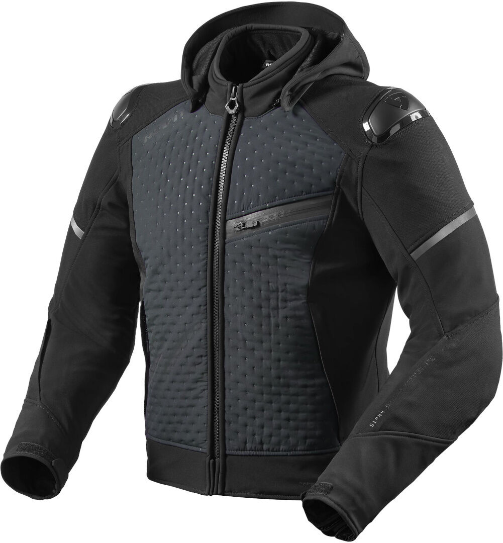 Revit Iridium H2O Motorrad Textiljacke L Schwarz