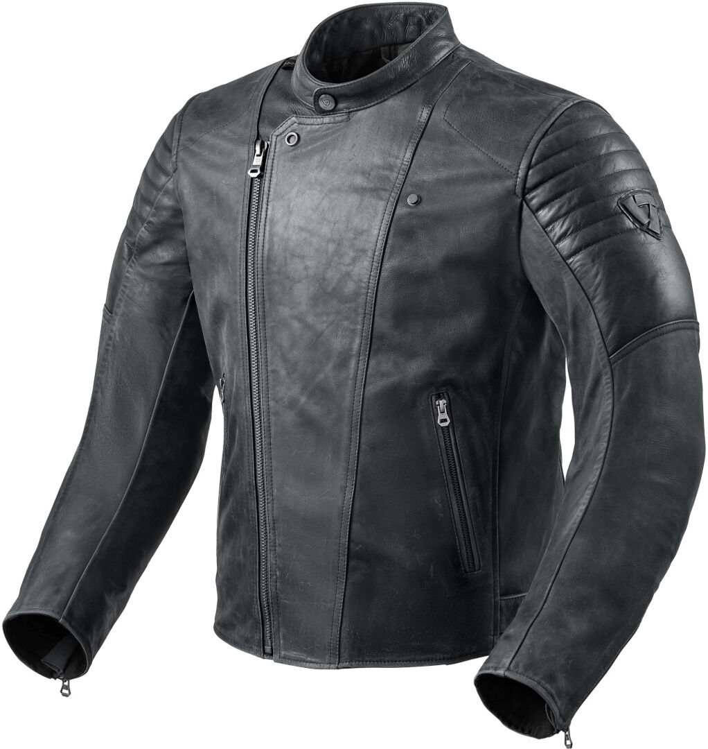 Revit Surgent Motorrad Lederjacke 48 Schwarz