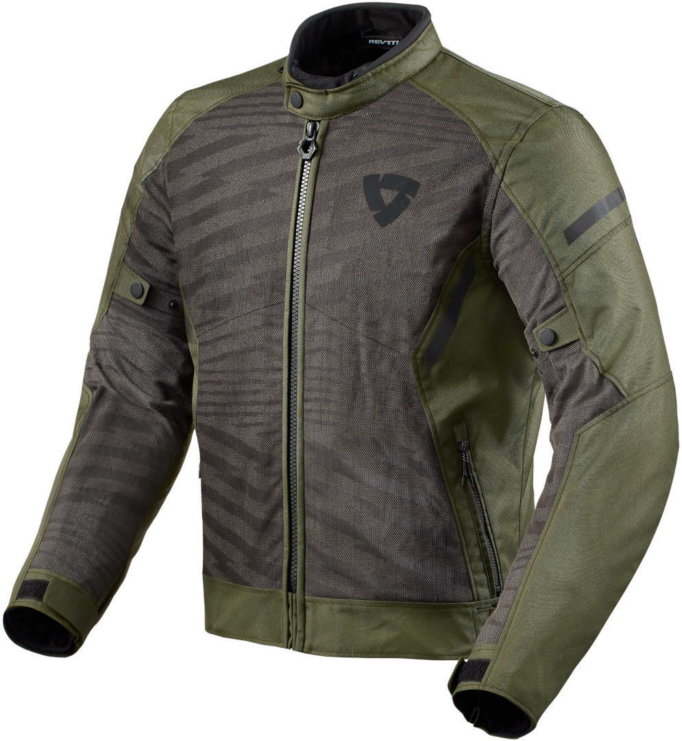 Revit Torque 2 Motorrad Textiljacke 2XL Schwarz Grün