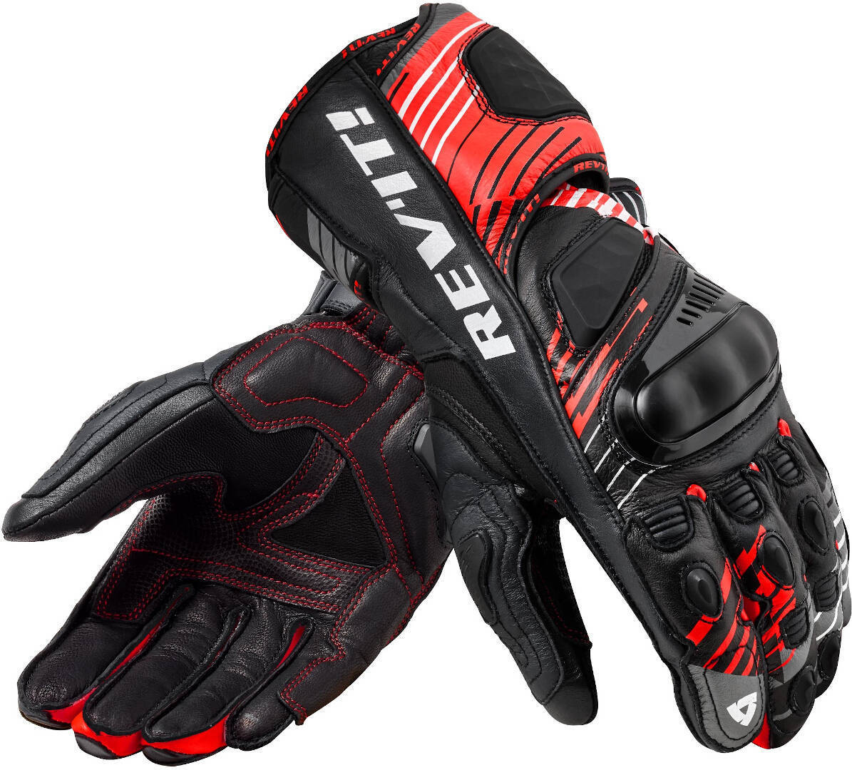 Revit Apex Motorradhandschuhe 2XL Schwarz Rot