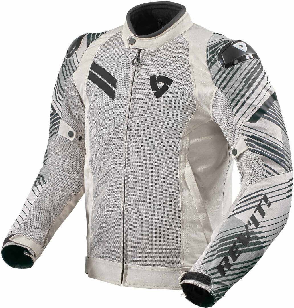 Revit Apex Air H2O Motorrad Textiljacke L Grau