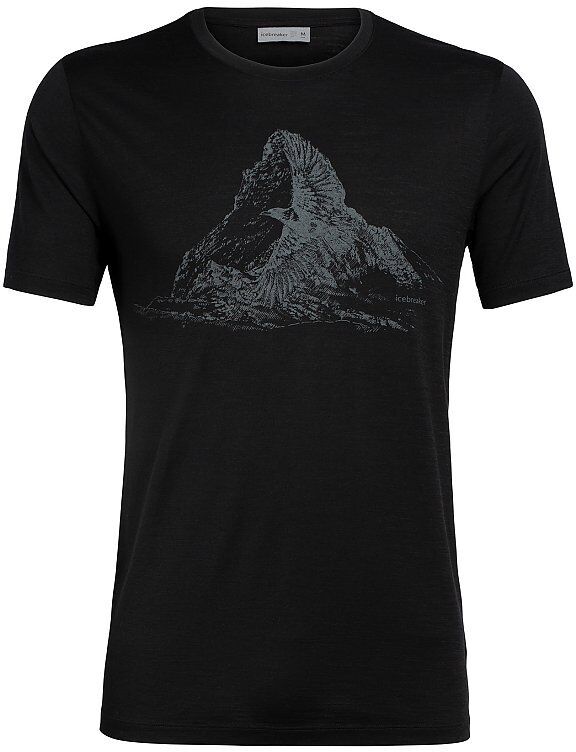 ICEBREAKER Herren Funktionsshirt Tech L.Spirit Guid schwarz   Größe: S   104945 Auf Lager Herren S