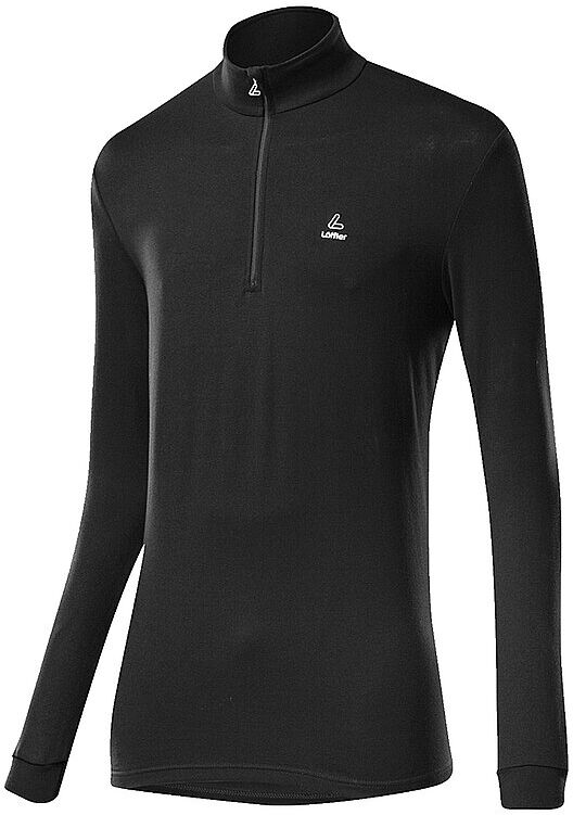 LÖFFLER Herren TRANSTEX® Pulli Basic CF schwarz   Größe: 50   14001 Auf Lager Herren 50