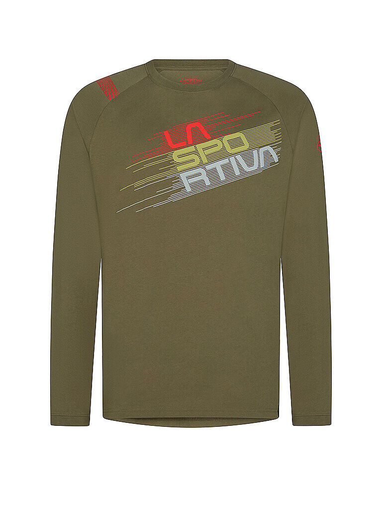 LA SPORTIVA Herren Klettershirt Stripe Evo olive   Größe: M   N38 Auf Lager Herren M