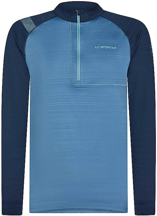 LA SPORTIVA Herren Tourenshirt Planet LS blau   Größe: L   L14 Auf Lager Herren L