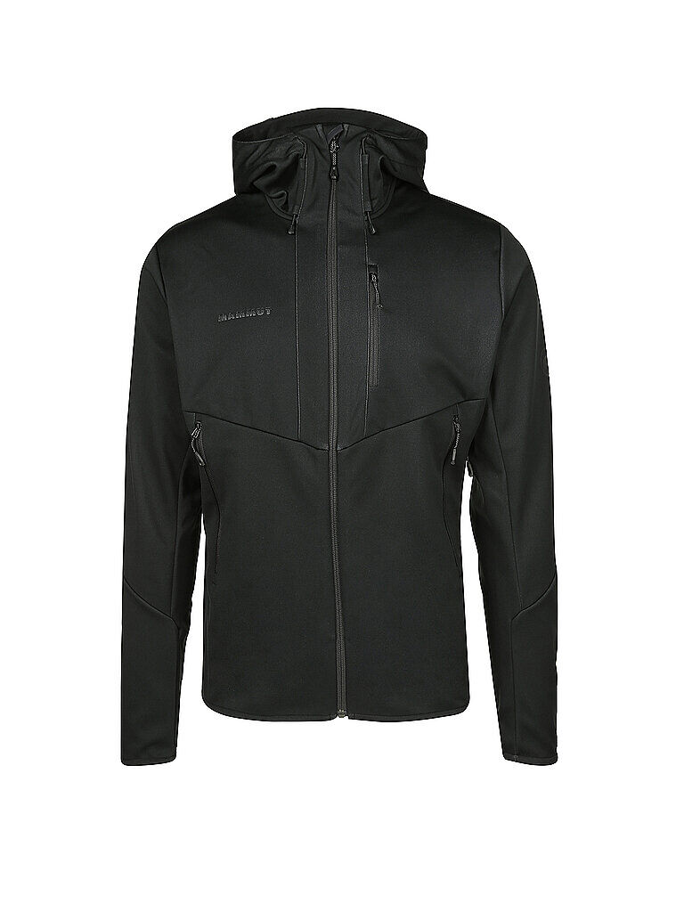 MAMMUT Herren Softshelljacke Ultimate VI SO Hooded schwarz   Größe: M   1011-01230 Auf Lager Herren M