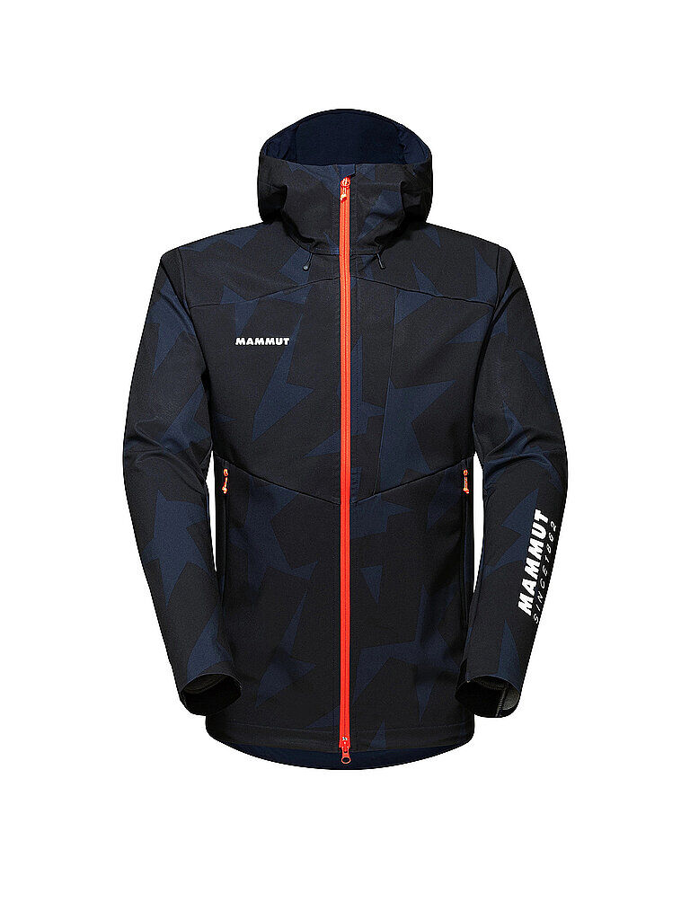 MAMMUT Herren Wanderjacke Softshell 160 Jahre blau   Größe: XL   1011-01870 Auf Lager Herren XL